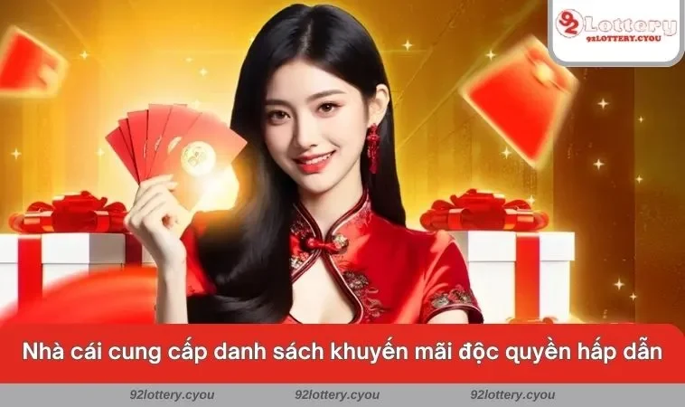 Nhà cái cung cấp danh sách khuyến mãi độc quyền hấp dẫn
